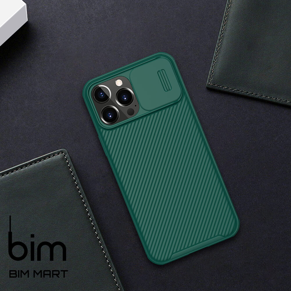 Ốp Nillkin Camshield bảo vệ Camera cho iPhone 13 Pro Max - Hàng nhập khẩu