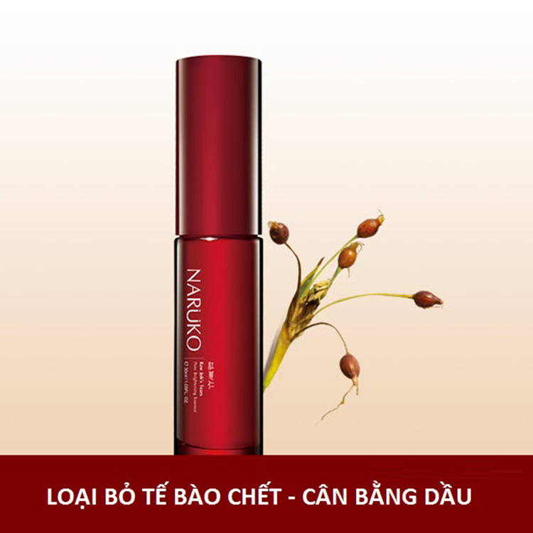 naruko raw job's tears pore brightening essence