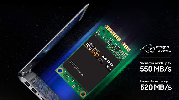 Ổ Cứng SSD Samsung 860 Evo MZ-M6E250BW 250GB Sata III mSata - Hàng Nhập Khẩu