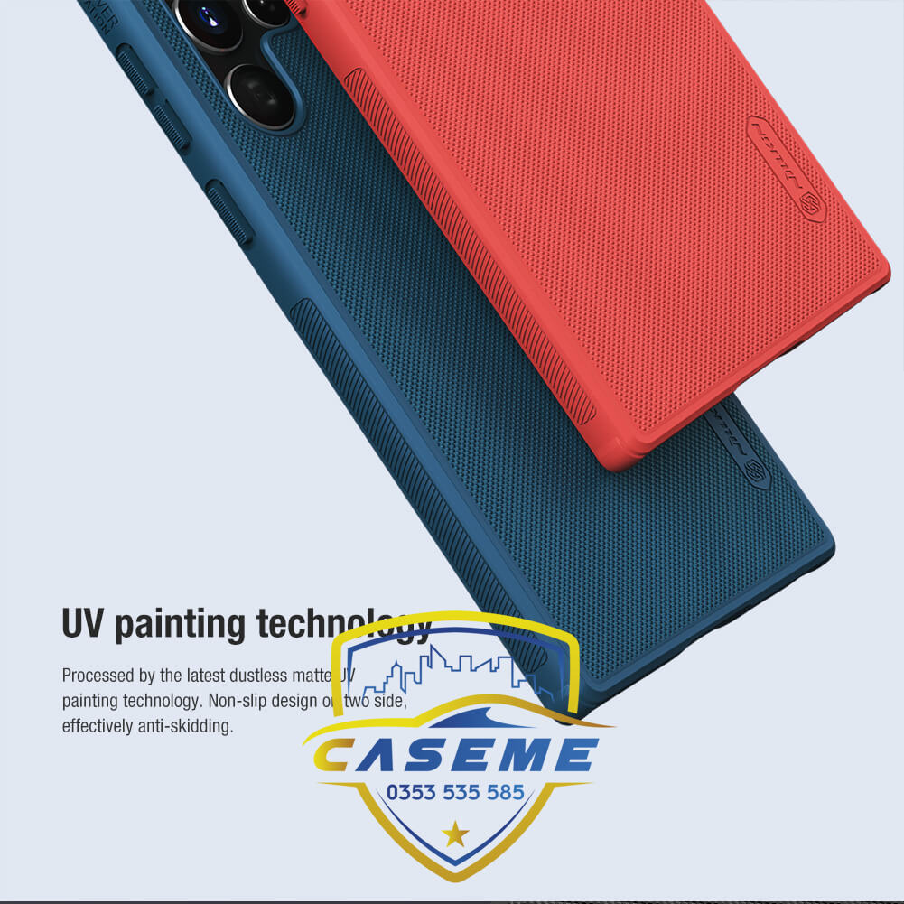 Ốp lưng dành cho Samsung S22 Ultra hàng chính hãng Nillkin dạng sần
