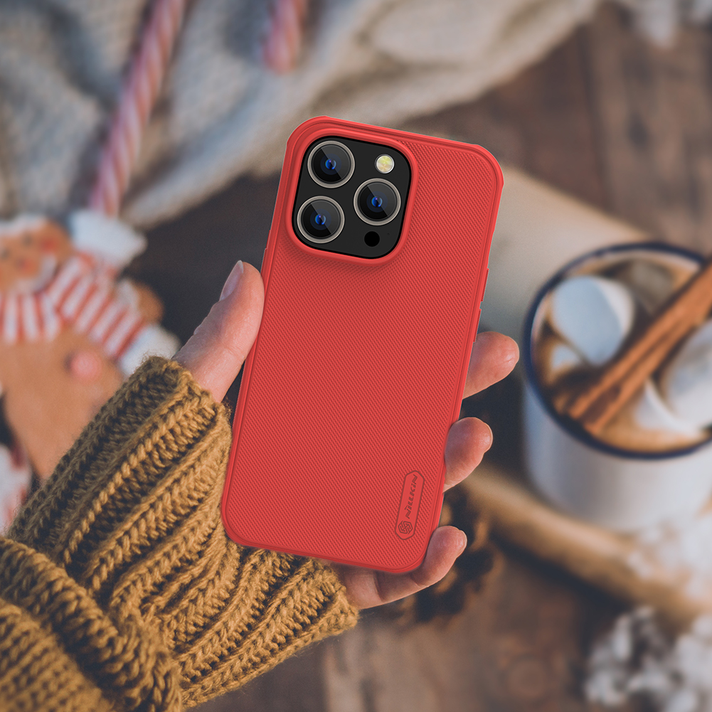 Ốp Lưng cho iPhone 14 / 14 Plus / 14 Pro / 14 Pro Max Nillkin Super Frosted Shield Pro Case - Hàng Nhập Khẩu
