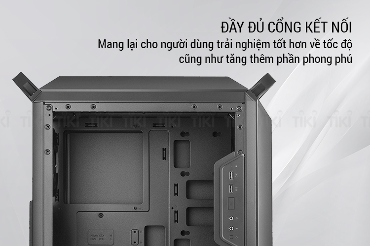 Vỏ Case Cooler Master MasterBox Q300P - Hàng Chính Hãng