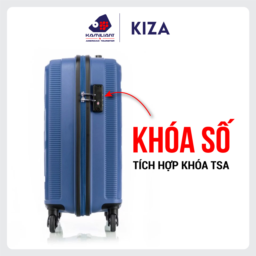 [ TIKI TRỢ GIÁ ]Vali kéo Kiza KAMILIANT BY AMERICAN TOURISTER - MỸ : Thương hiệu Chính Hãng , bảo hành quốc tế trên 118 quốc gia