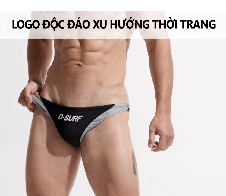 Quần Bơi Nam Tam Giác Thời Trang Desmiit S324 - Thiết Kế Thời Trang Hợp Xu Hướng - Màu Sắc Kết Hợp Cực Cá Tính, Đa Dạng Cho Bạn Lựa Chọn