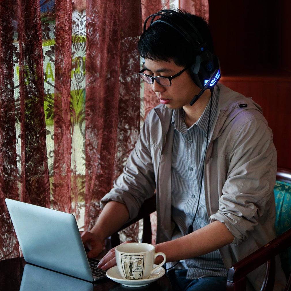 Tai nghe chơi game chụp tai (Headphone Gaming) SY850MV