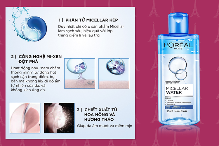 Bộ Chăm Sóc Da Ban Ngày Hoàn Hảo L'Oréal Paris (4 Món)