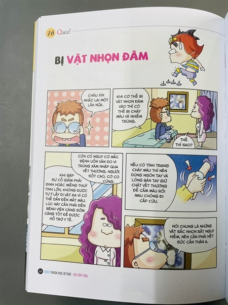 Sách Quiz! Khoa Học Kì Thú: Bệnh Tật Vi Khuẩn