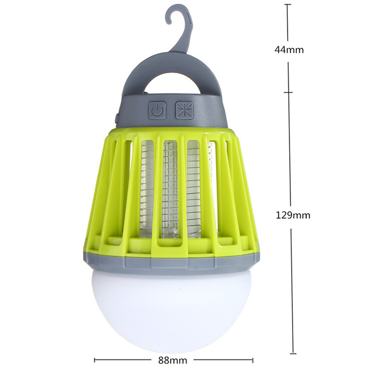 Photocatalyst Mosquito Lamp Portable Mosquitos Repellent Bug Insect Light Waterproof Electronic Pest Control UV Lights