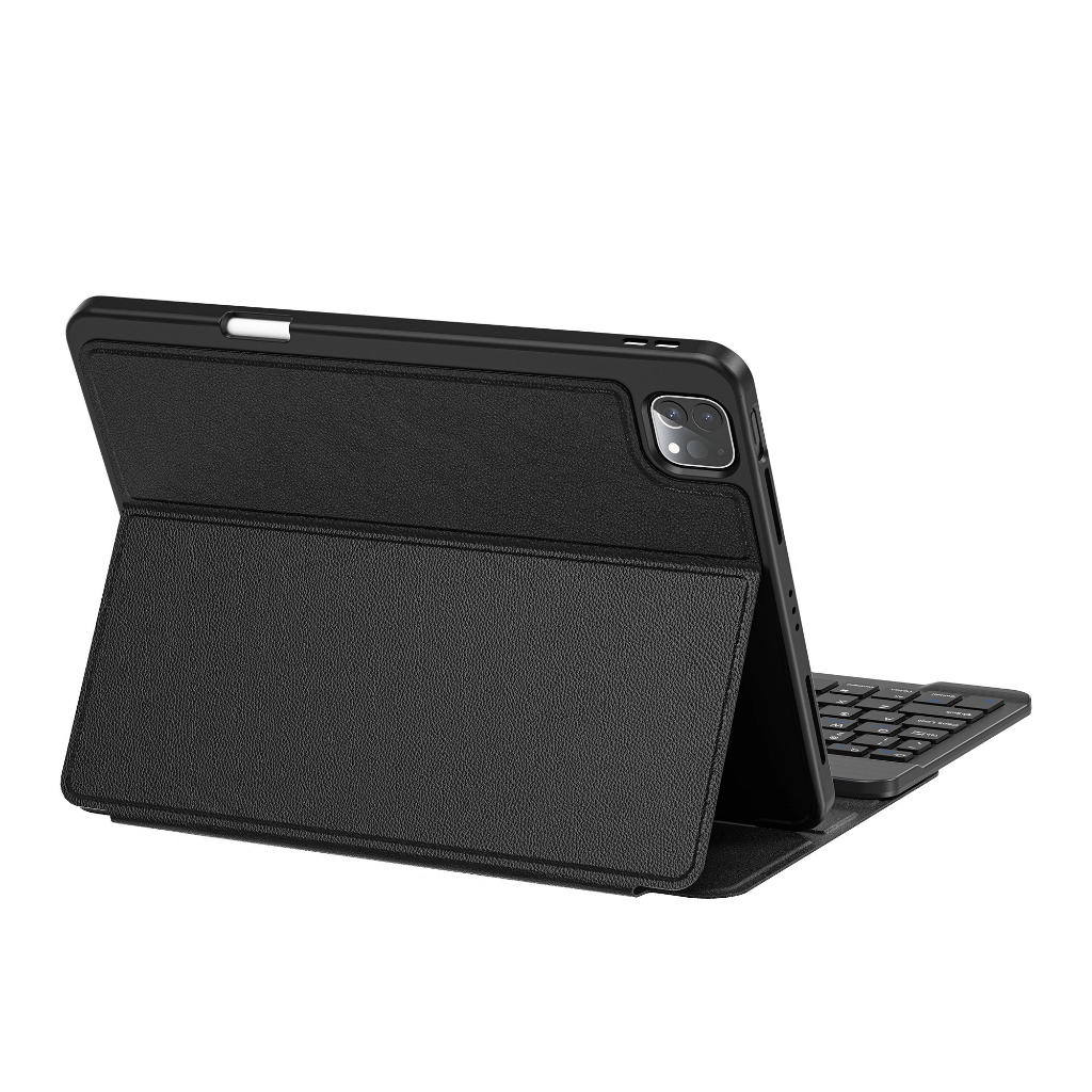 Bao da kèm bàn phím Bluetooth dành cho iPad Gen 9 2021 Smart Keyboard - hàng nhập khẩu