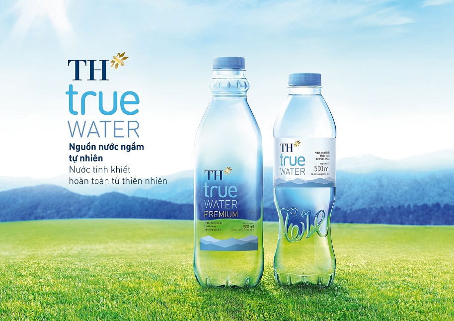 Thùng 24 chai Nước tinh khiết TH true WATER 350 ml 1