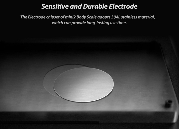 Xiaomi YUNMAI Mini 2 Smart Body Scale Balance Fat Weight Scales APP Control LED Digital Display Big Feet Pad Body Fat