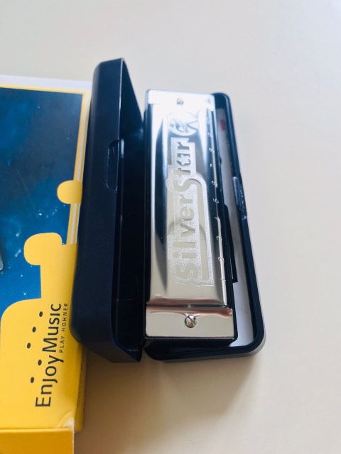 Kèn harmonica diatonic Silver Star 10 lỗ Hohner  M50401-Chính hãng