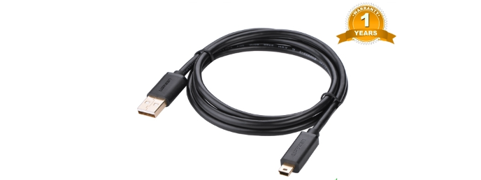 Cáp MiniUSB Ugreen 10386 (3m) - Hàng Chính Hãng