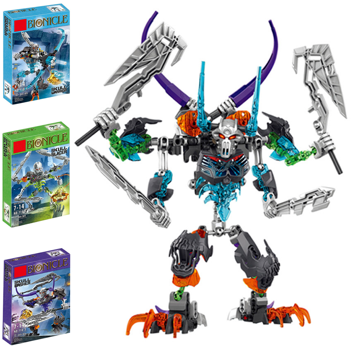 bionicle skull warrior
