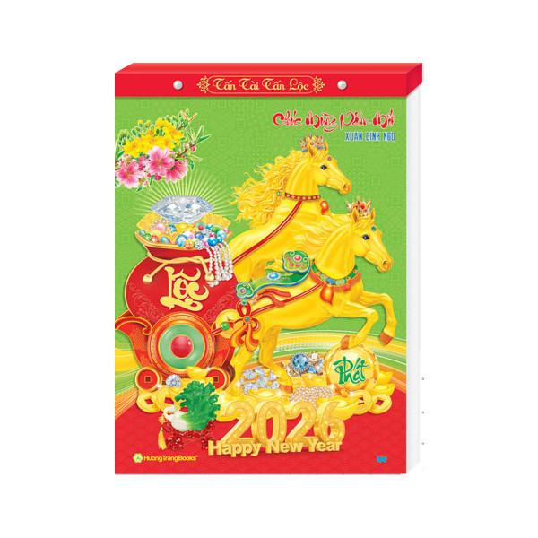 Lịch Tết 2026 - Bloc Đại Đặc Biệt Rời (17x24cm,17x26cm)