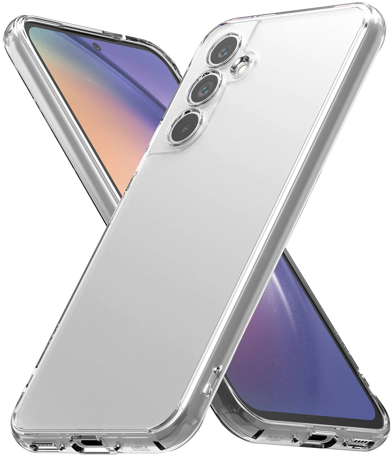 Ốp lưng silicon dẻo cho Samsung Galaxy M35 | M55 chuẩn 5G Ultra Thin trong suốt mỏng 0.6mm độ trong tuyệt đối chống sốc chống trầy xước - Hàng nhập khẩu