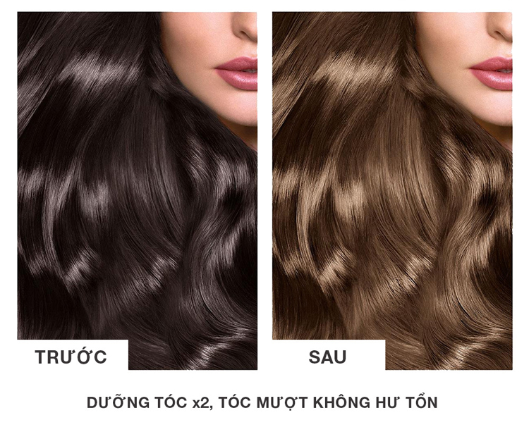 Combo 2 Kem Nhuộm Nâng Sáng 4 Tông Ultra Light 03 L'ORÉAL Paris