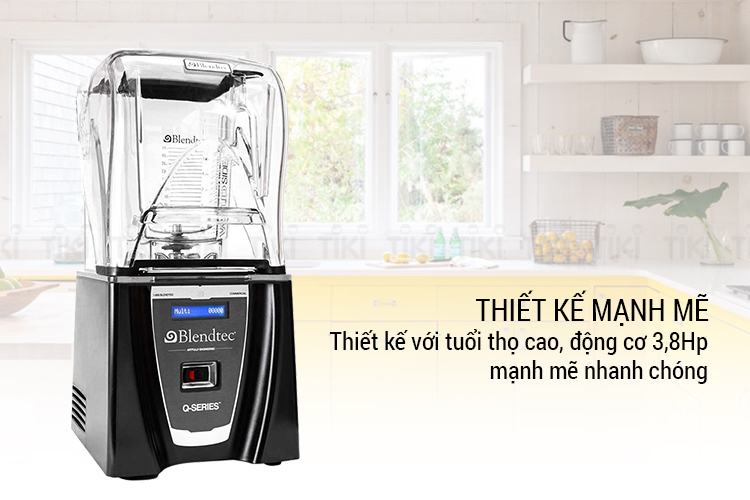 Máy Xay Chuyên Dụng 2 Cối Blendtec Connoisseur 825 (1825W) - Hàng chính hãng