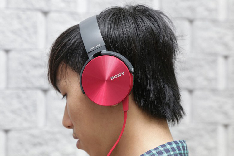 Tai Nghe Chụp Tai Sony ExtraBass MDR-XB450AP - Hàng Chính Hãng