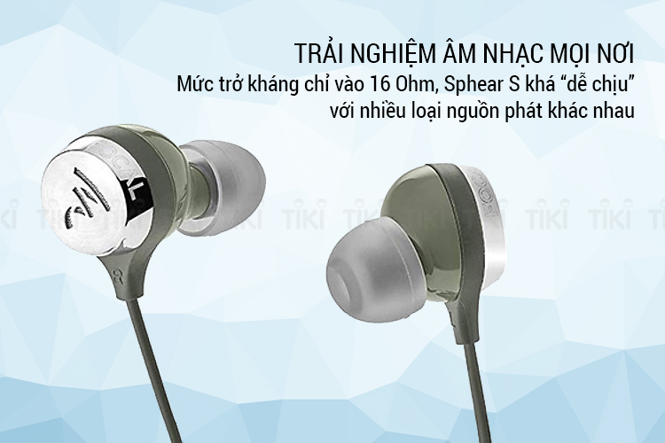 Tai Nghe Nhét Tai Bluetooth Có Micro Focal Sphear Wireless - Hàng Chính Hãng