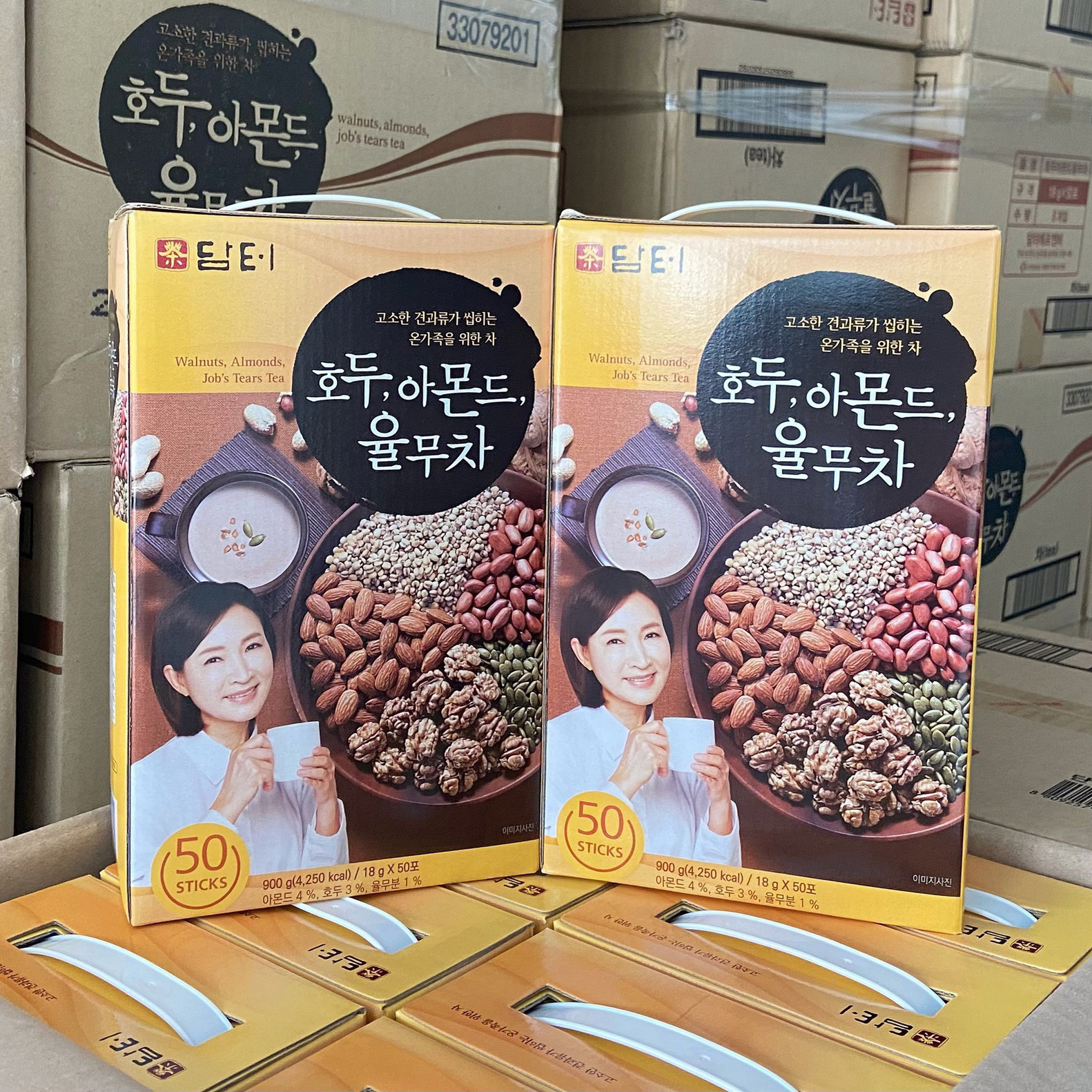 Bột Ngũ Cốc Damtuh Hàn Quốc (18g x 50 gói)