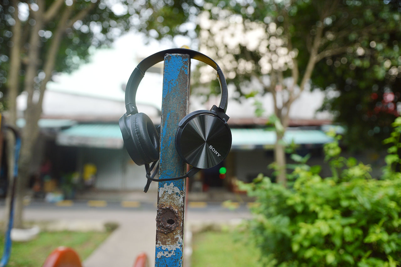 Tai Nghe Chụp Tai Sony ExtraBass MDR-XB450AP - Hàng Chính Hãng