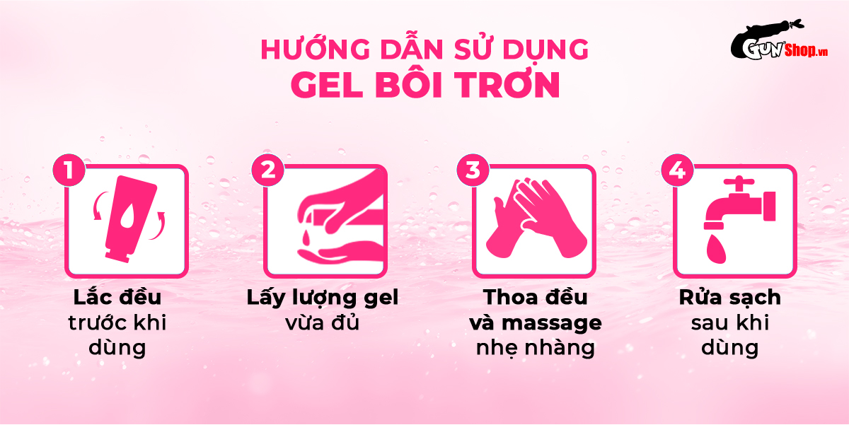 Gel bôi trơn tăng khoái cảm nữ Shell Love - Chai 50ml