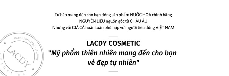 Nước Hoa Nữ Lacdy La Doux 50ml -L050