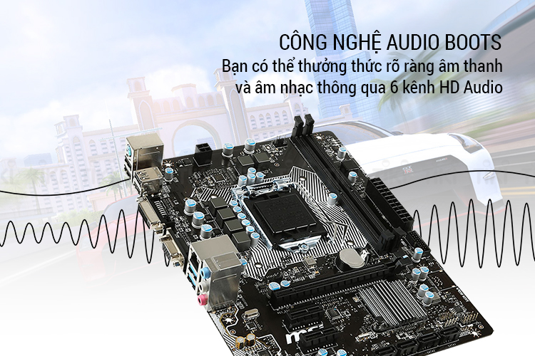 Bo Mạch Chủ Mainboard MSI H110M PRO-VD PLUS Socket 1151 - Hàng Chính Hãng