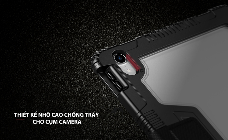 Bao da iPad Pro 11 2018 Nillkin with Pencil Holder - Hàng Nhập Khẩu