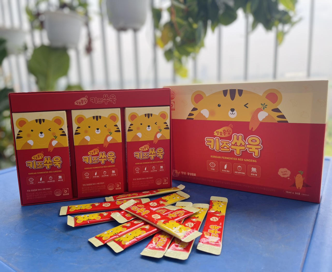 Nước hồng sâm lên men trẻ em 10ml x 30 gói