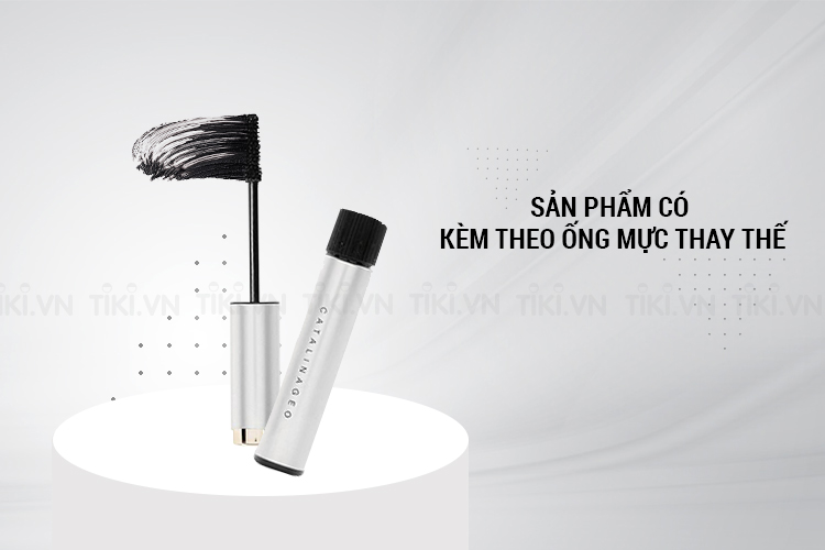 Mascara Làm Dài Mi Catalina Long & Deep Mascara #6 Black Geo