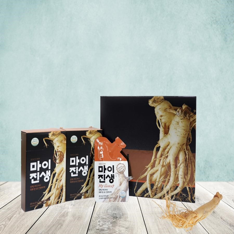 Combo hộp quà 2 nước sâm hàn quốc My ginseng hàng nhập khẩu