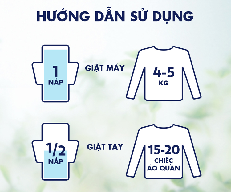 Combo 2 Túi Nước Xả Vải Comfort Thiên Nhiên Chống Nắng Bền Màu  1,6L