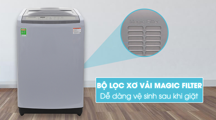 Máy giặt Samsung WA90M5120SG/SV