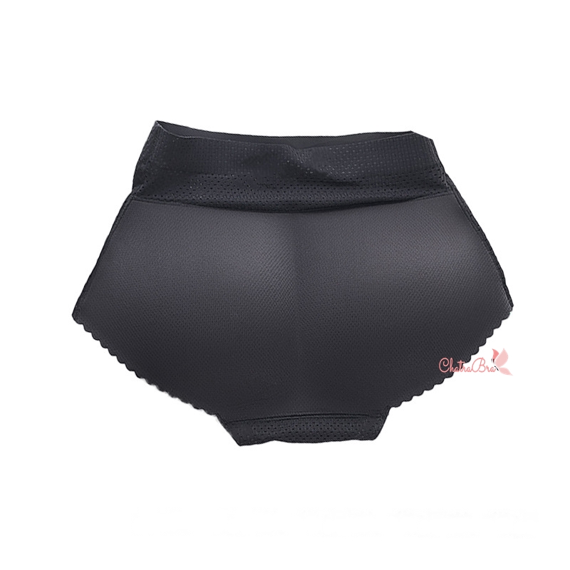 Quần lót độn mông chất su thông thoáng cạp cao che bụng