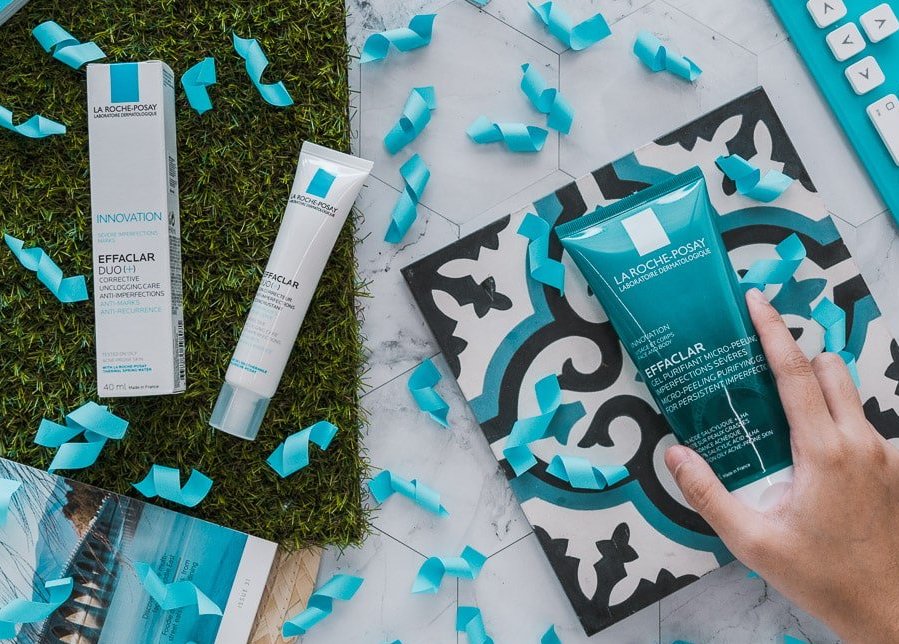 Effaclar Micro Peeling Gel và La Roche-Posay Effaclar DUO (+) 40mL
