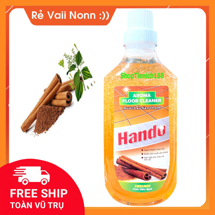 Nước thơm lau sàn nhà 1L Hando (hương quế)