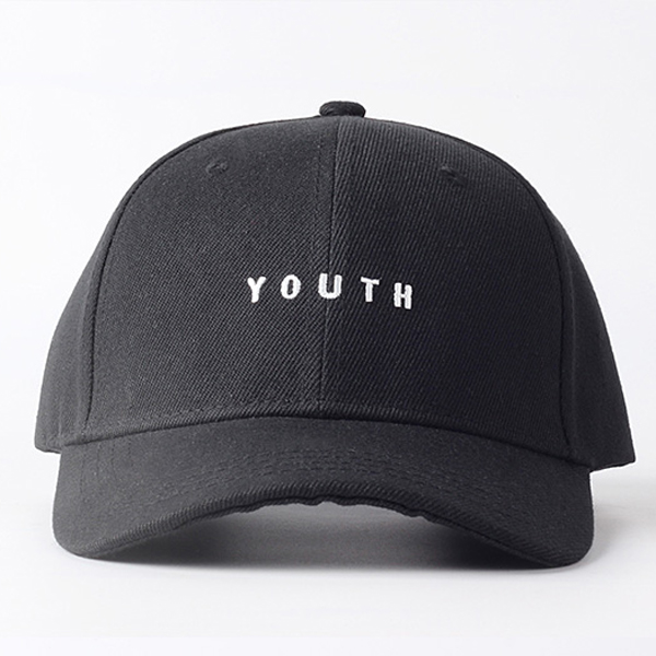 Nón kết chữ Youth NK439 (Màu Đen, Free Size)