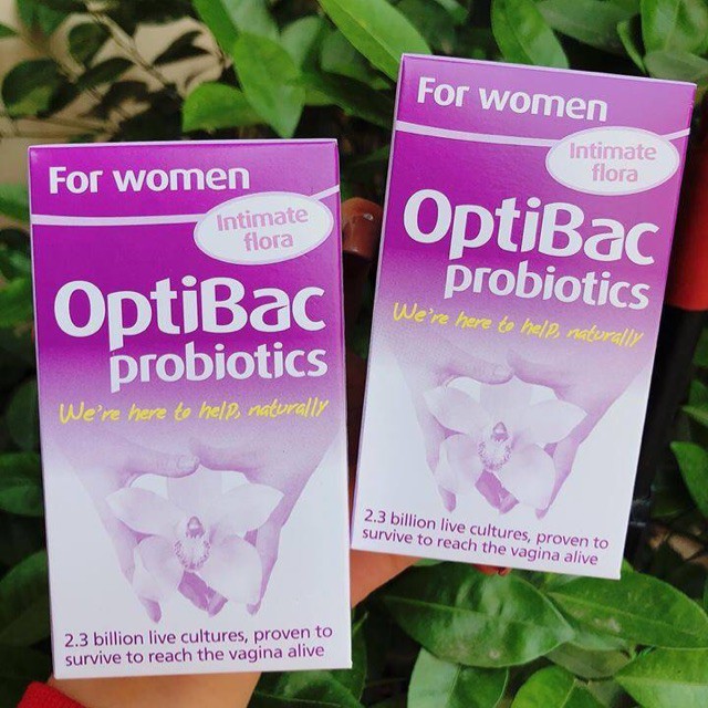 Optibac Probiotics for women 90 viên - men vi sinh chính hãng Anh khắc phục hiệu quả viêm nhiễm, nấm ngứa phụ khoa (mẫu mới)