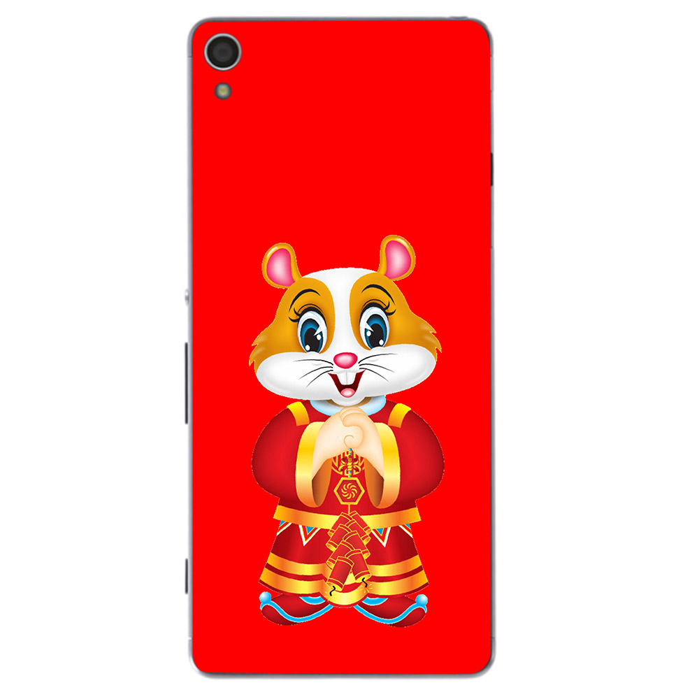 Ốp điện thoại Sony Xperia XA Ultra - chú chuột chúc tết 04 MS CCT004