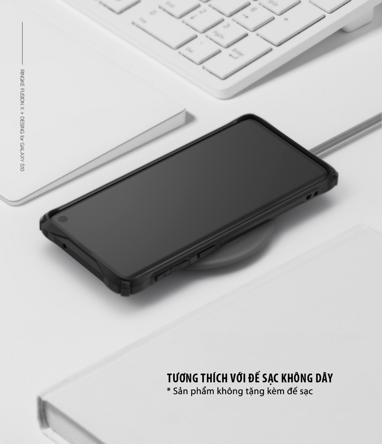 Ốp lưng Samsung Galaxy S10 RINGKE Fusion X Design