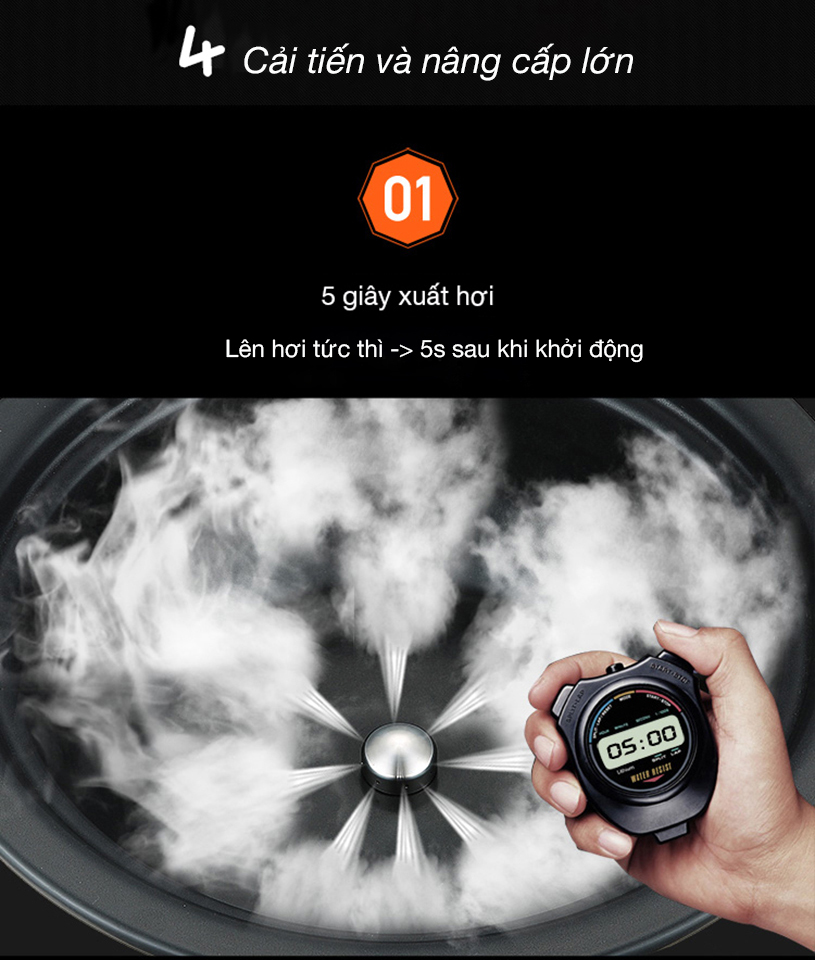 Bếp hấp thủy nhiệt cao cấp