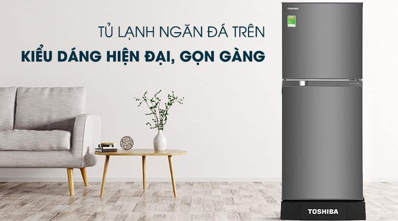 Tủ lạnh Toshiba Inverter 194 lít GR-A25VS(DS1) - Hàng Chính Hãng - Chỉ Giao Hàng TP.HCM