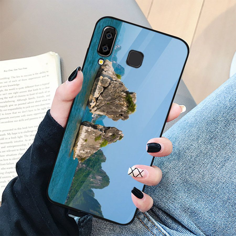 Ốp kính cường lực cho điện thoại Samsung Galaxy A70 - vịnh hạ long MS HALONG009