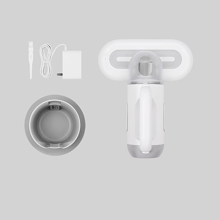 Xiaomi SWDK Wireless Handheld Mite Cleaner KC101 Dust Mite Controller Ultraviolet Cleaner With Power Charger 6000Pa White US Plug