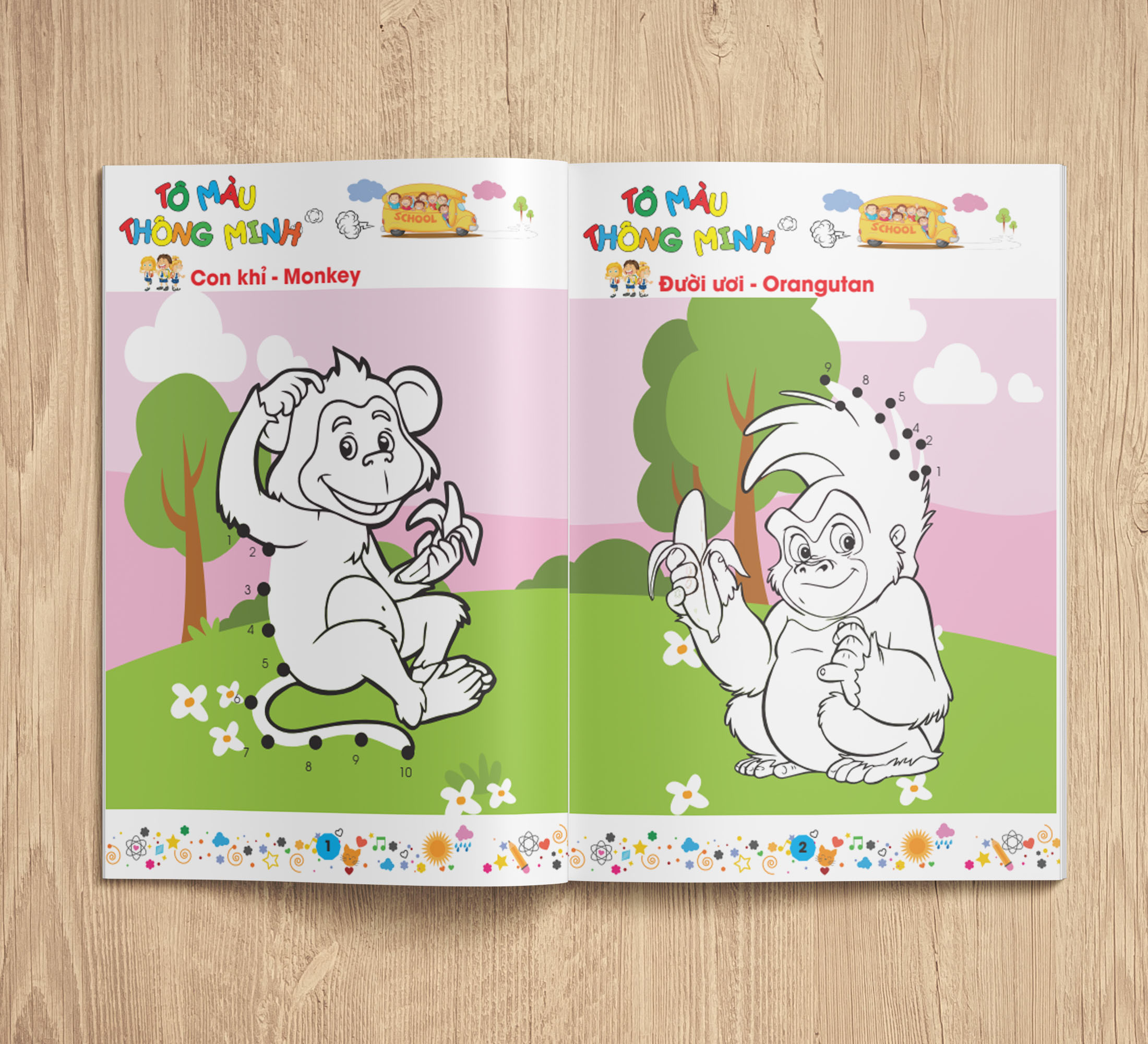 To mau noi so thong minh – chu de dong vat hoang da