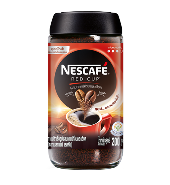 Cà phê hòa tan kết hợp rang xay NESCAFÉ RED CUP 200g