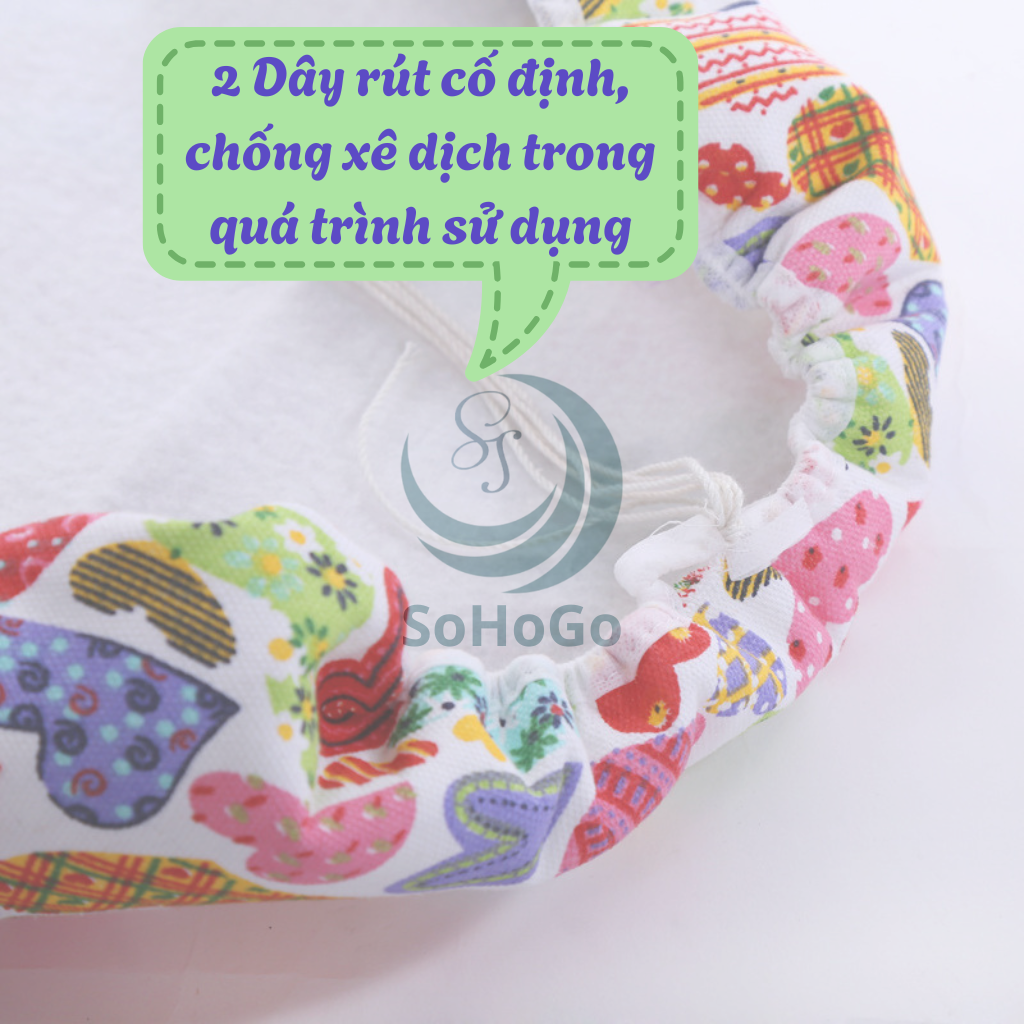 Áo bọc/ áo trùm bàn ủi đồ có lót mút- Nhiều Size- Nhiều Màu 