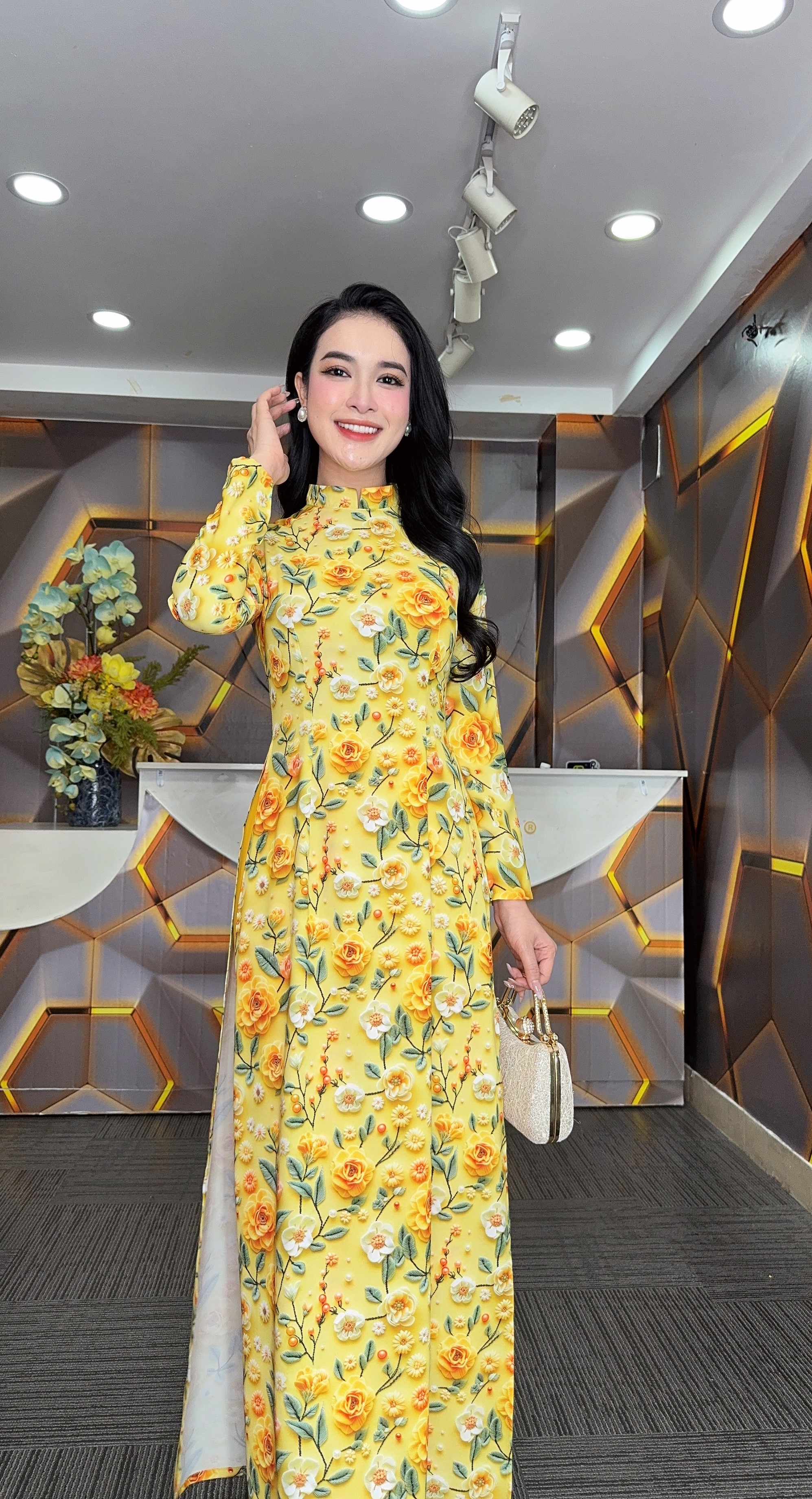 Set áo dài - S1860- Thương hiệu Zonbig